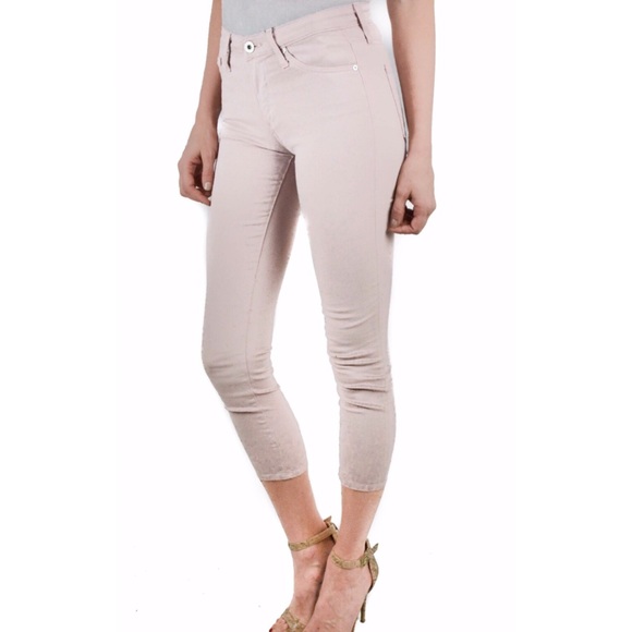 Ag Adriano Goldschmied Denim - AG dusty pink skinny jeans Ag Adriano Goldschmied Denim - AG dusty pink skinny jeans